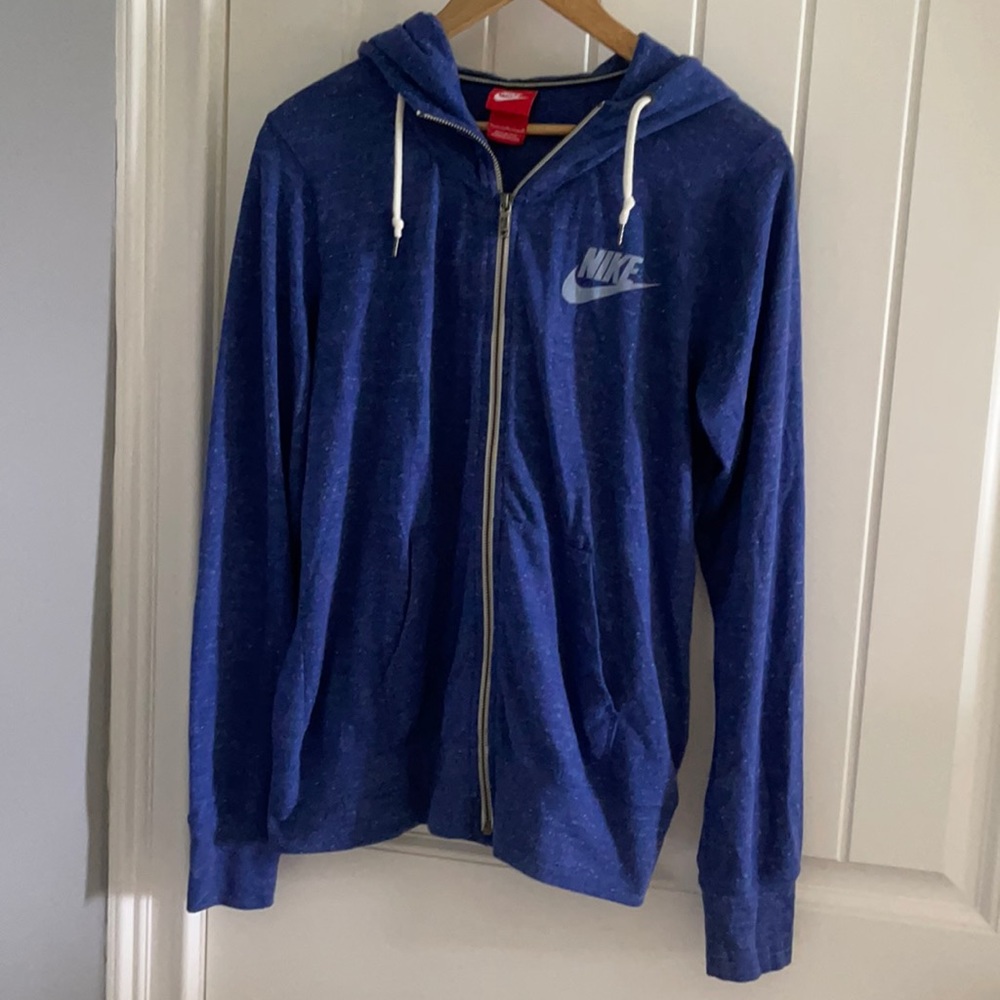 Nike soft zip up lightweight jacket